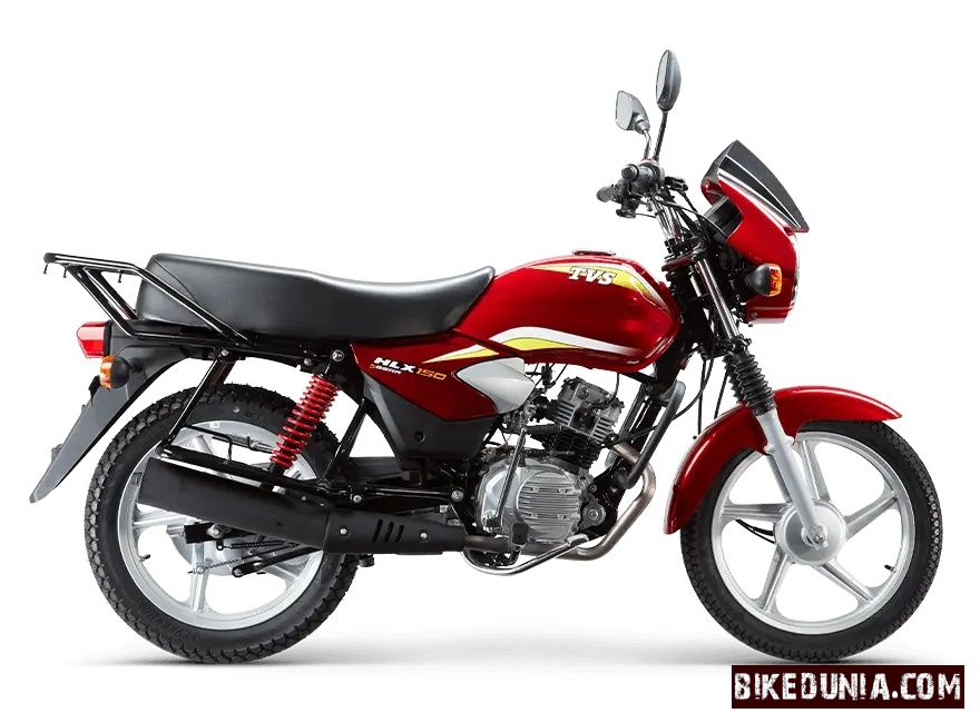 TVS HLX 150 Flame Red
