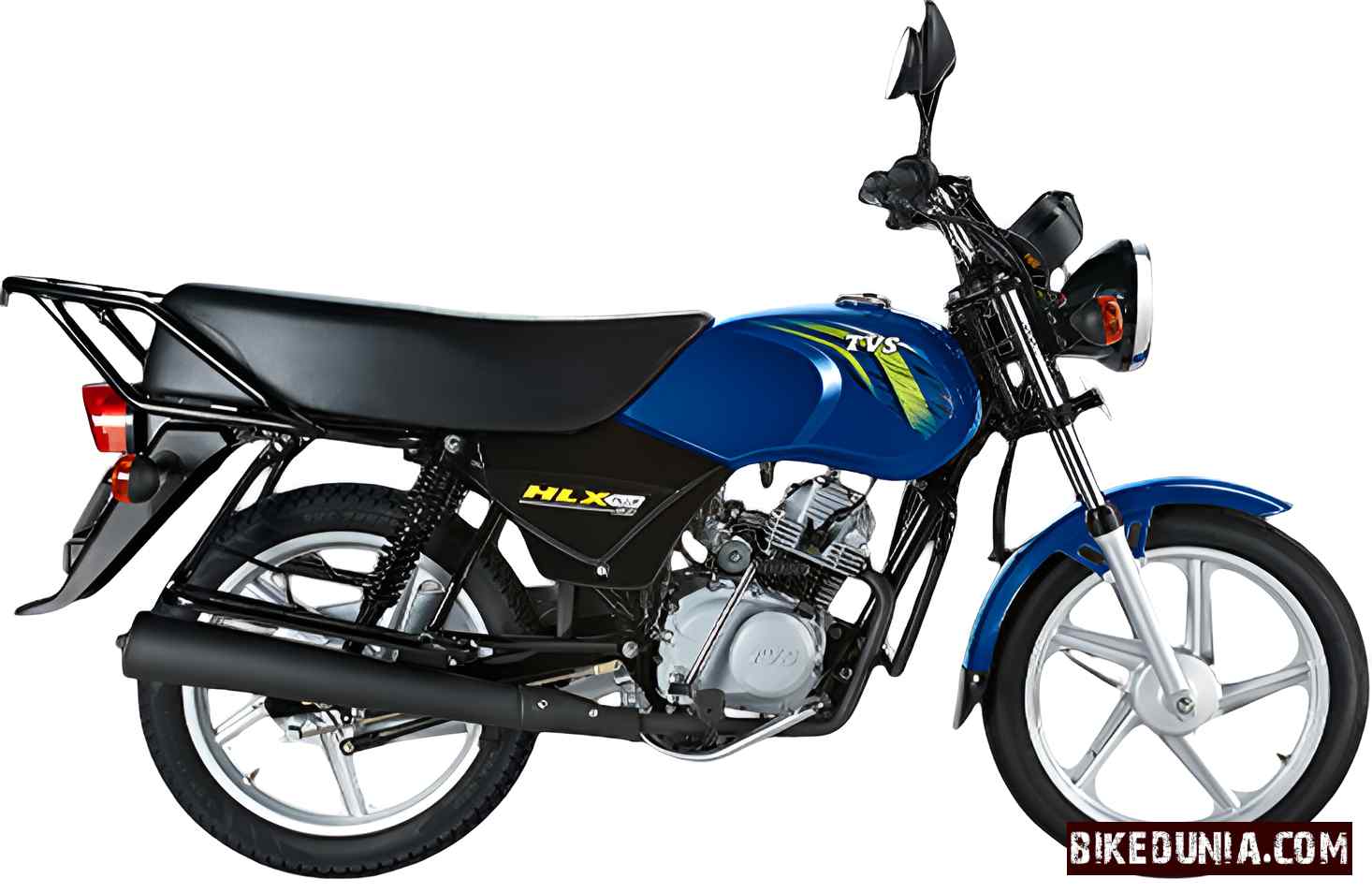 TVS HLX Plus Polyester Blue