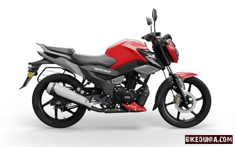TVS Raider - Striking Red