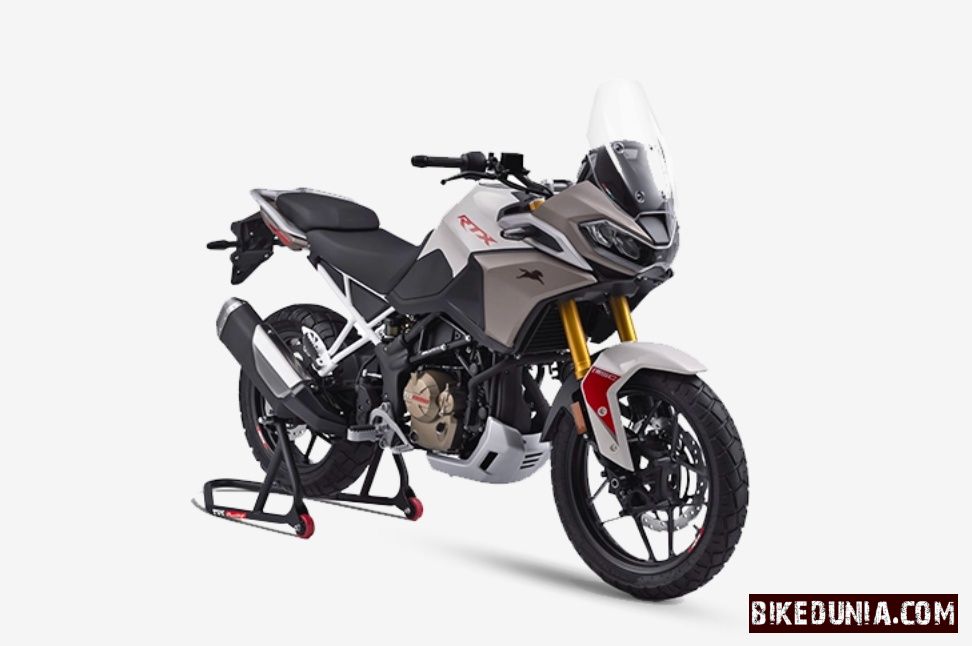 TVS RTX 300 Pearl White