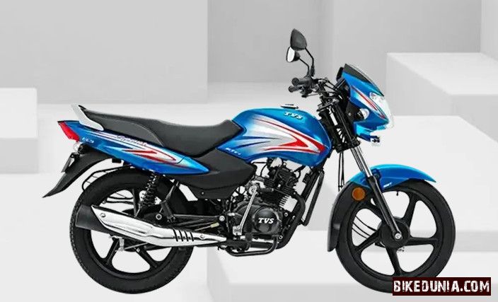 TVS Sport Metallic Blue