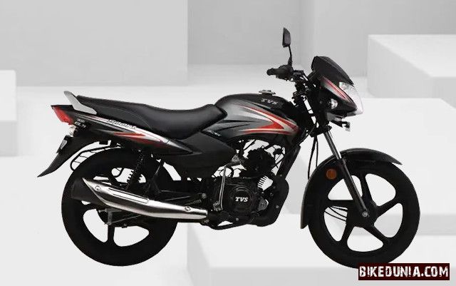 TVS Sport Black Red