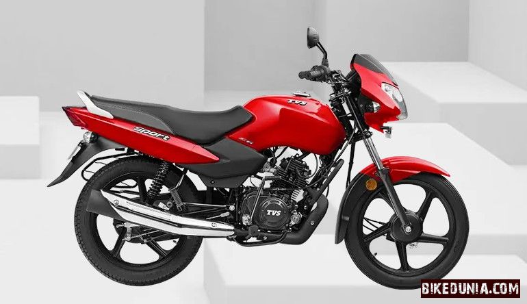 TVS Sport All Red