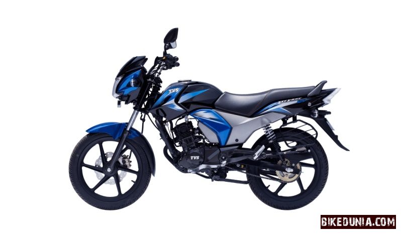 TVS Stryker 125 Blue Black