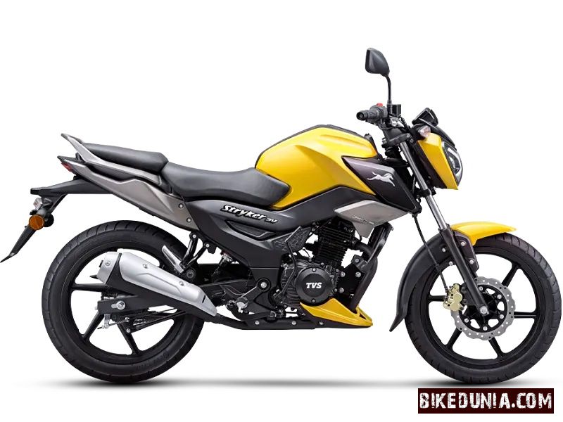 TVS Stryker 3V Yellow