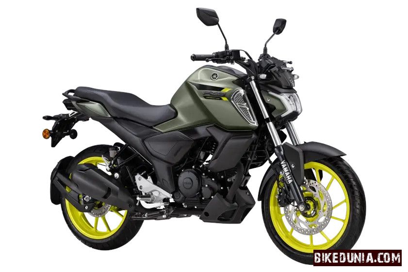 Yamaha FZ-S FI Ver 4.0 DLX Cyber Green