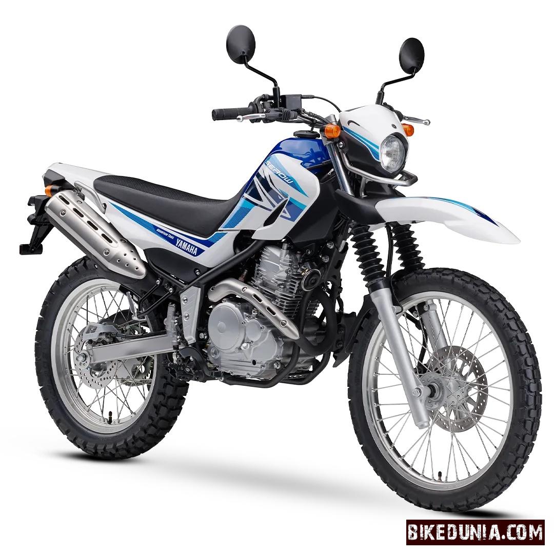 Yamaha Serow 250 White Blue