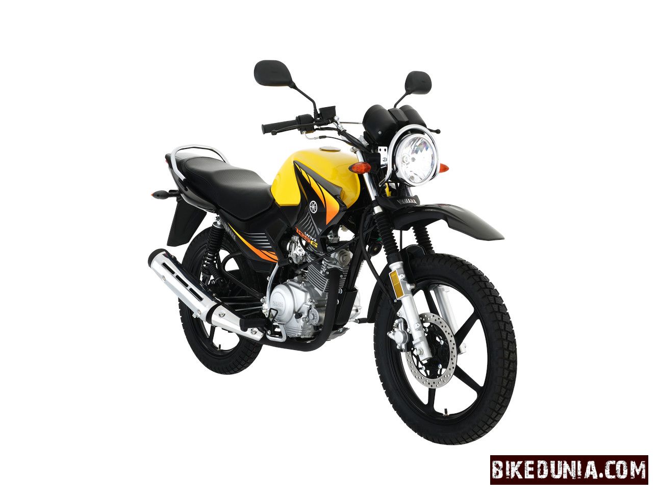 Yamaha YBR125G Metallic Yellow