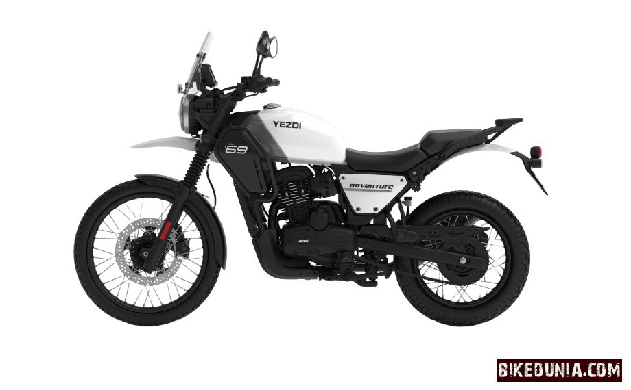 Yezdi Adventure Single Headlight