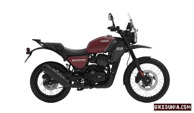 Yezdi Adventure Single Headlight