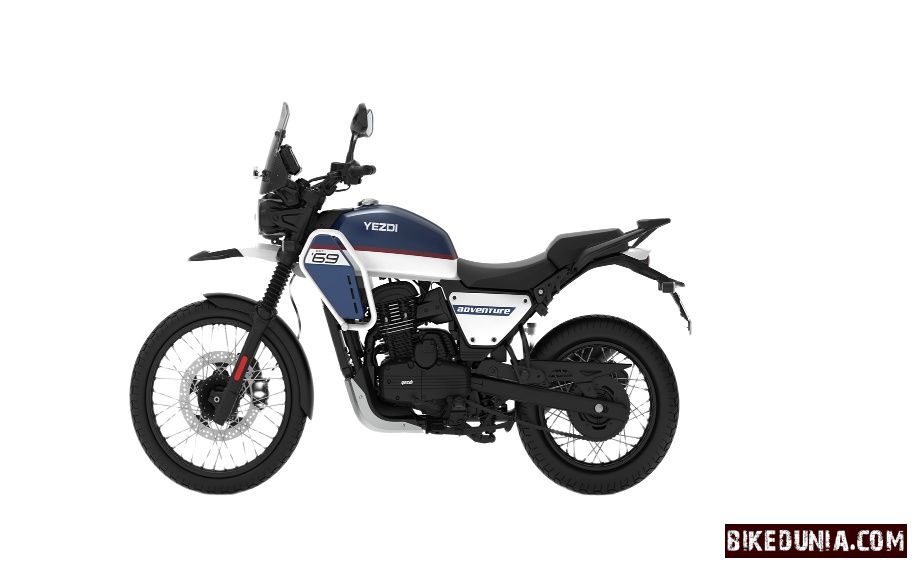 Yezdi Adventure Twin Headlight Ocean Blue