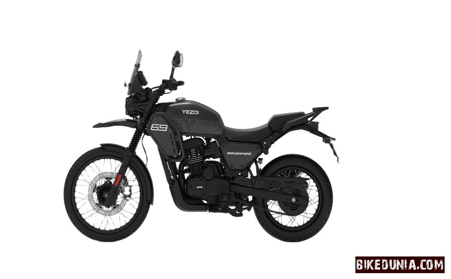 Yezdi Adventure Twin Headlight Tornado Black THL