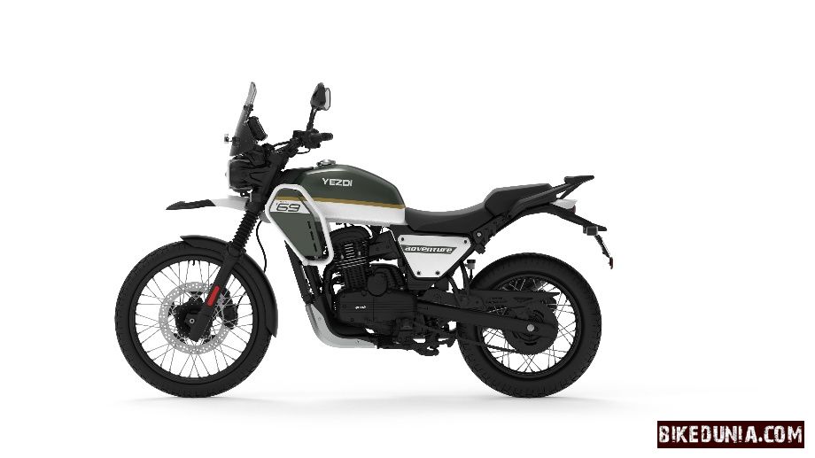 Yezdi Adventure Twin Headlight Forest Green