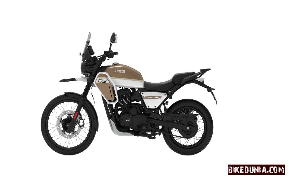 Yezdi Adventure Twin Headlight Desert Khaki