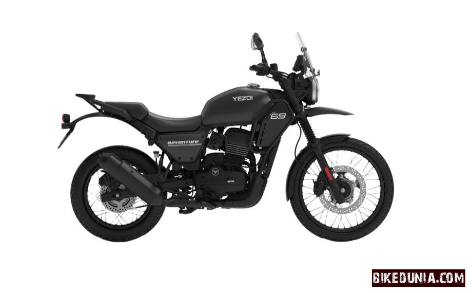 Yezdi Adventure Tornado Black (Matte)