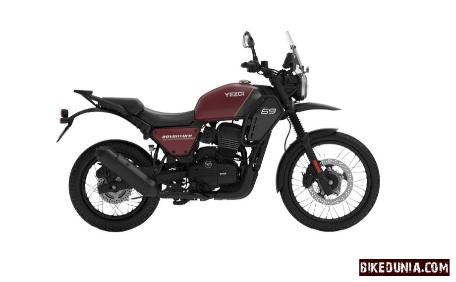 Yezdi Adventure Magnite Maroon (Matte)
