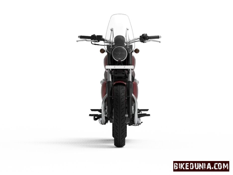 Yezdi Roadster Red Wolf