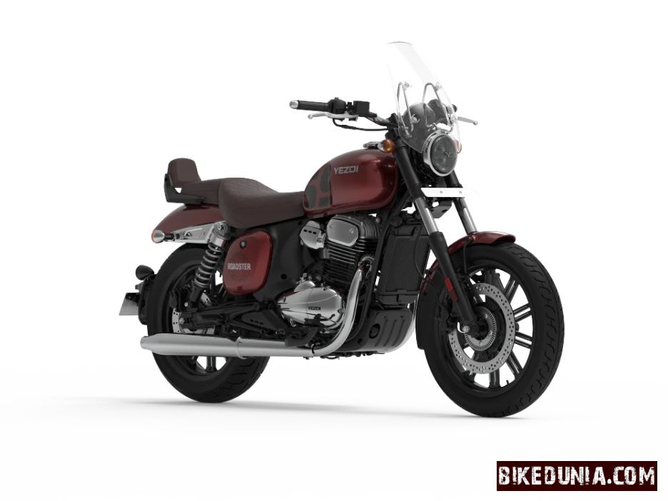 Yezdi Roadster Red Wolf