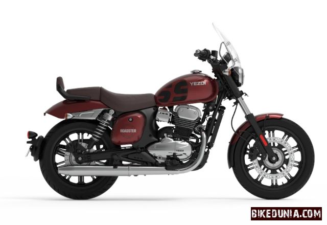 Yezdi Roadster Red Wolf