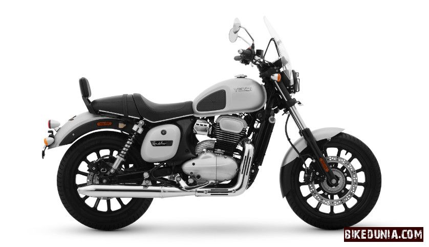 Yezdi Roadster Sin Silver