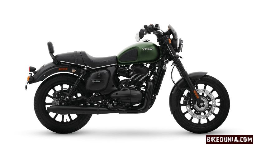 Yezdi Roadster Hunter Green
