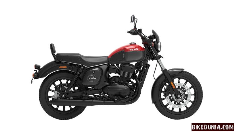 Yezdi Roadster Rush Hour Red DT