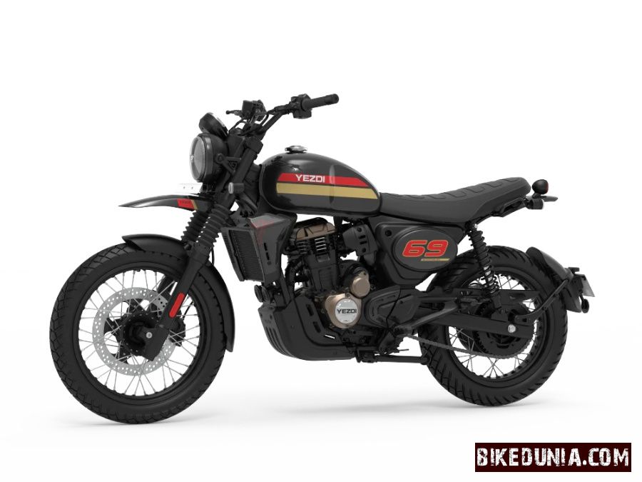 Yezdi Scrambler 2026 Legacy Black