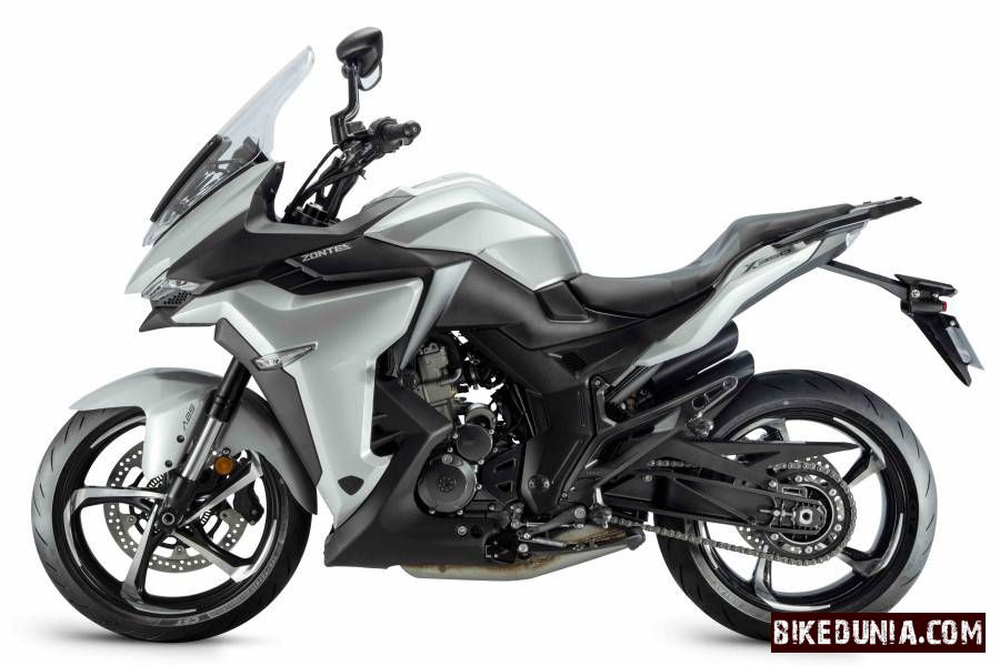 Zontes 350X - Silver Black