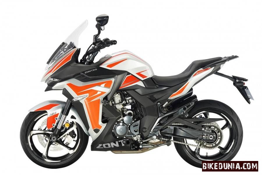 Zontes 350X - Silver Orange