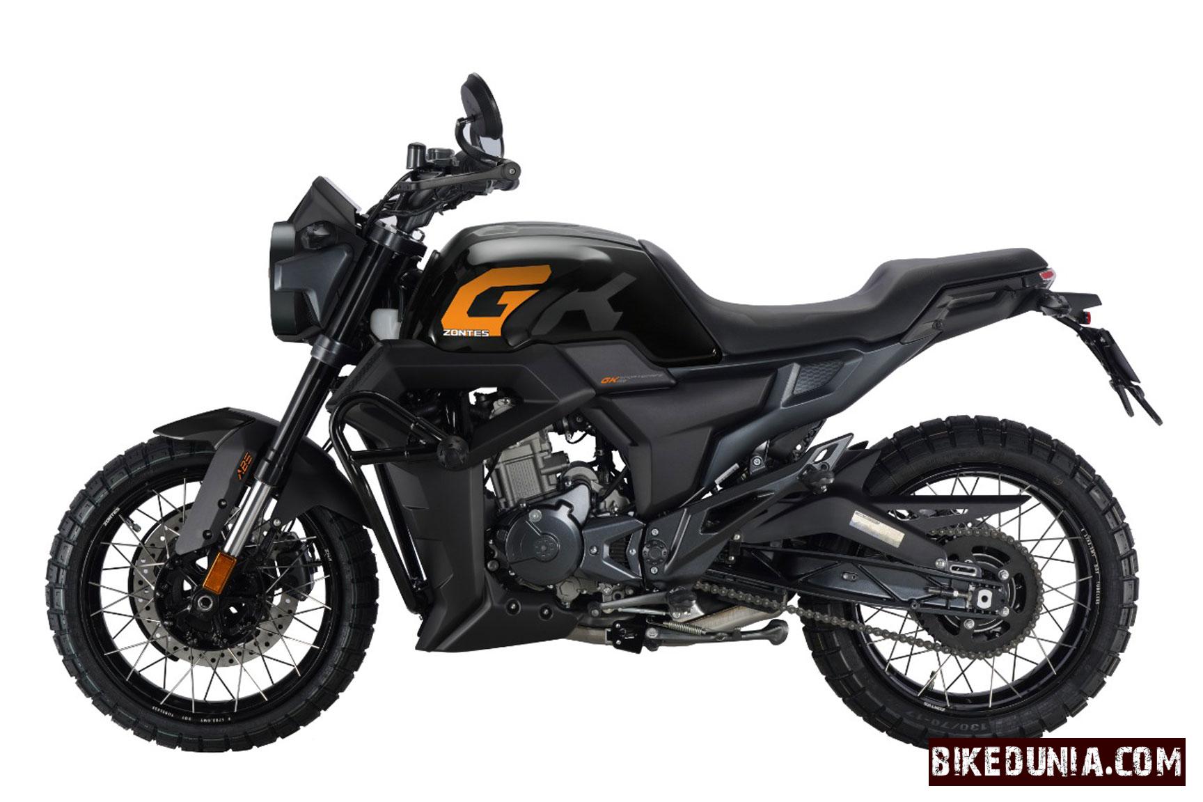 Zontes ZT155-GK Orange & Black