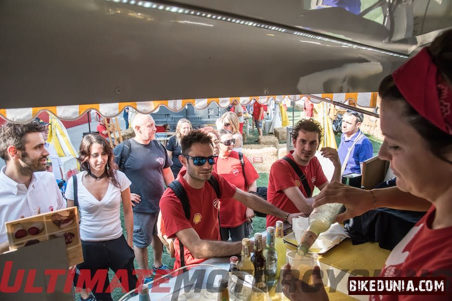 2015 Ducati Bologna Scrambler Party Food