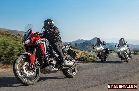 Africa Twin On Road