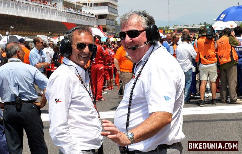 Franco Uncini and Claude Danis at FIM 