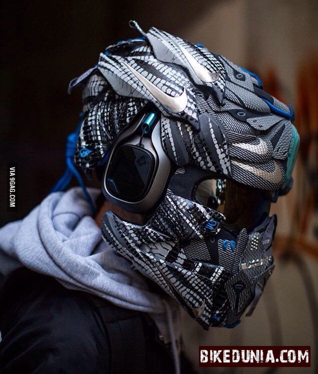 Layered Scale Helmet