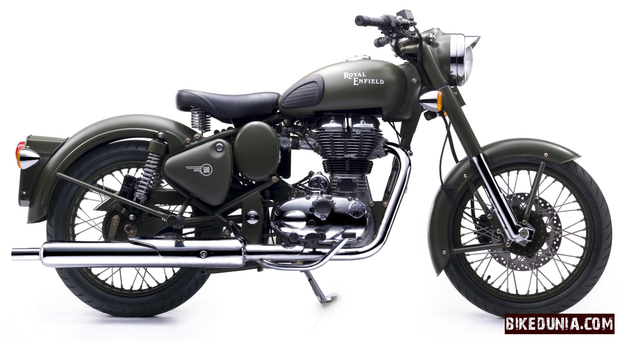 Royal Enfield Classic 500 Battle Green